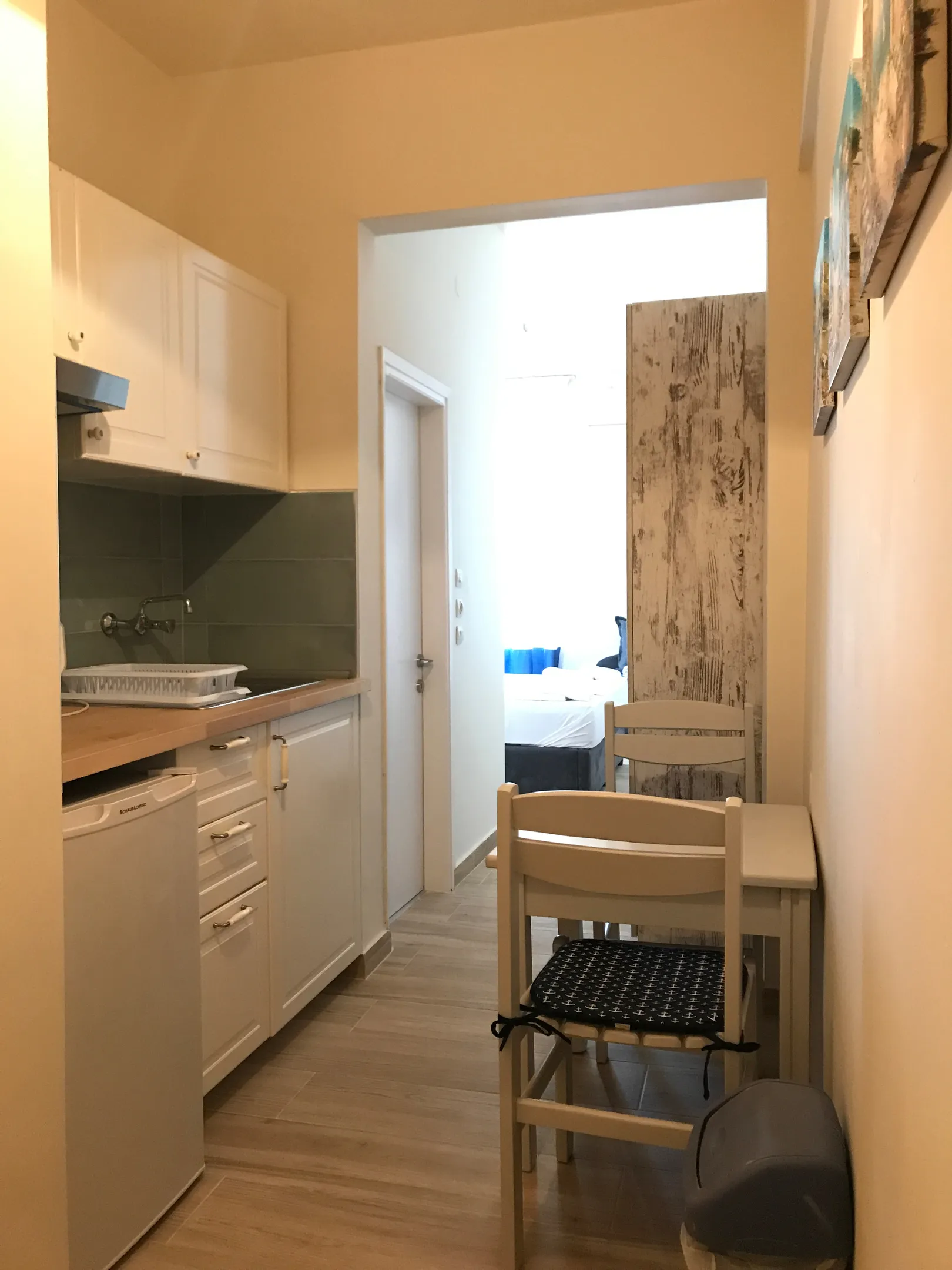 Tiara Holidays - Leonidas Apartments & Suites - Superior Studio Sea View - kitchen